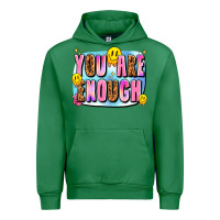 Emerald you are enough Urban Hoodie - JahusDesignShop