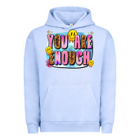Pigment Grape Ice you are enough Urban Hoodie - JahusDesignShop