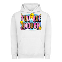 Pigment Lunar Rock you are enough Urban Hoodie - JahusDesignShop