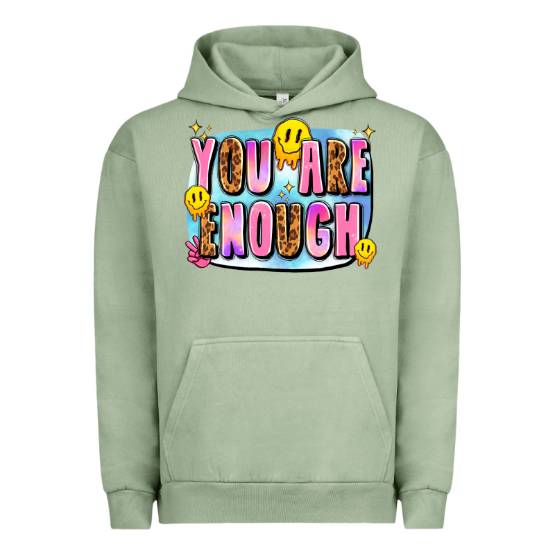 You Are Enough Urban Hoodie by JahusDesignShop | Teevron