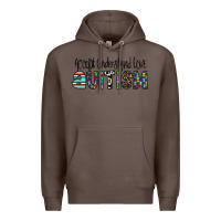 Coffee accept. understand love autism Premium Hoodie - CowhideDigitalArt