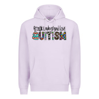 Lilac accept. understand love autism Premium Hoodie - CowhideDigitalArt