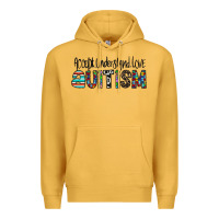Mustard accept. understand love autism Premium Hoodie - CowhideDigitalArt