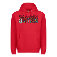 Red accept. understand love autism Premium Hoodie - CowhideDigitalArt