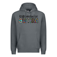 Rock accept. understand love autism Premium Hoodie - CowhideDigitalArt
