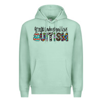 Seafoam accept. understand love autism Premium Hoodie - CowhideDigitalArt