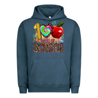 Pigment Midnight Navy 100 days of school Urban Hoodie - AdoDesignShop