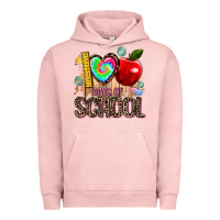 Pigment Salmon 100 days of school Urban Hoodie - AdoDesignShop
