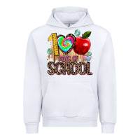 White 100 days of school Urban Hoodie - AdoDesignShop