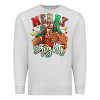 Dove Grey Merry and bright black girl sneakers Premium Sweatshirt - RanaPortraitStore