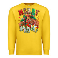 Lemon Merry and bright black girl sneakers Premium Sweatshirt - RanaPortraitStore