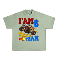 Oil Green i'am six truck yeah Urban Heavy Tee - Artiststas