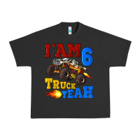 Pigment Black i'am six truck yeah Urban Heavy Tee - Artiststas