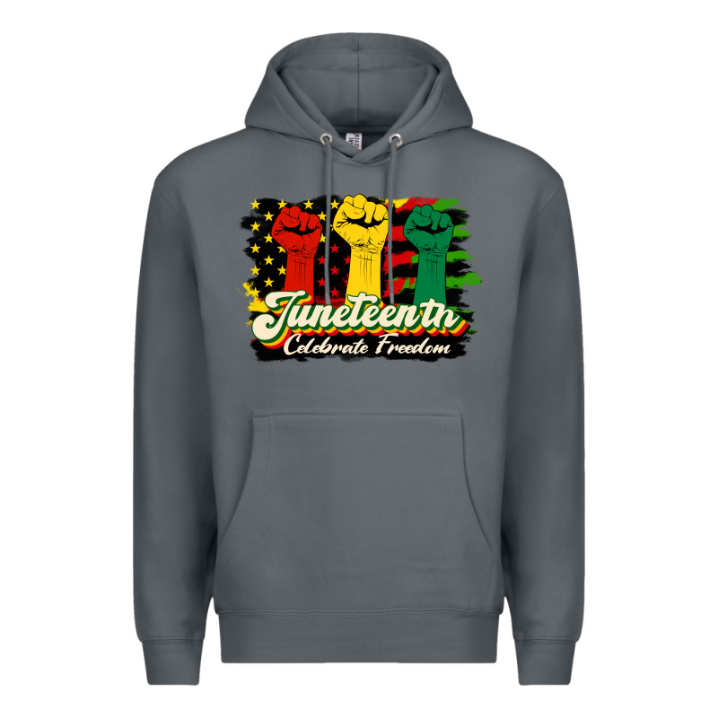 Juneteenth Celebrate Freedom Premium Hoodie by HRA Design Shop | Teevron