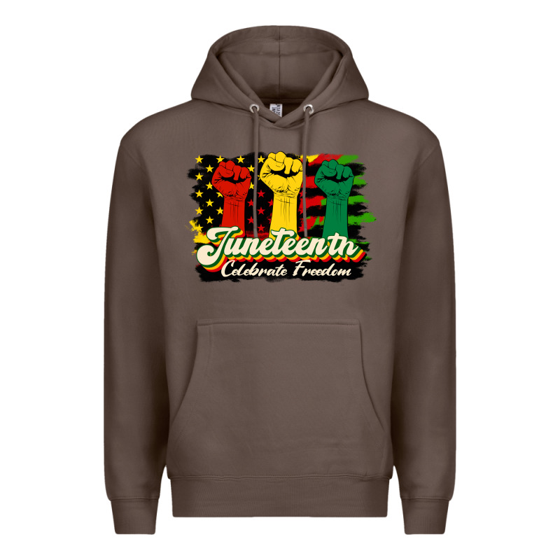 Juneteenth Celebrate Freedom Premium Hoodie by HRA Design Shop | Teevron