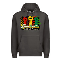 Smoke juneteenth celebrate freedom Premium Hoodie - HRA Design Shop
