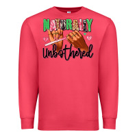 Cardinal Naturally unbothered afro nails Premium Sweatshirt - RanaPortraitStore