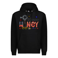 Black america honey Premium Hoodie - CowhideDigitalArt