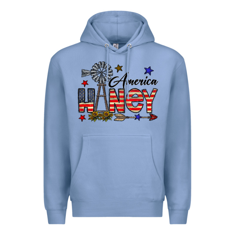 America Honey Premium Hoodie by CowhideDigitalArt | Teevron