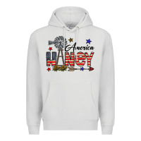 Dove Grey america honey Premium Hoodie - CowhideDigitalArt