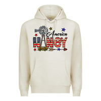 Oatmeal Heather america honey Premium Hoodie - CowhideDigitalArt