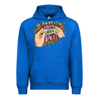 Cobalt all the pretty girls roll like this Urban Hoodie - JahusDesignShop