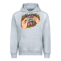 Heather Grey all the pretty girls roll like this Urban Hoodie - JahusDesignShop