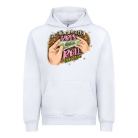 White all the pretty girls roll like this Urban Hoodie - JahusDesignShop