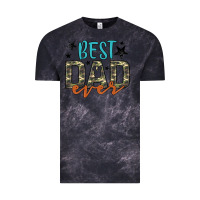 Cloud Black best dad ever Vintage Tee - Artiststas