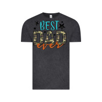 Vintage Black best dad ever Vintage Tee - Artiststas