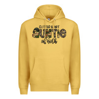 Antique Gold auntie Premium Hoodie - CowhideDigitalArt