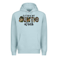 Blue Mist auntie Premium Hoodie - CowhideDigitalArt
