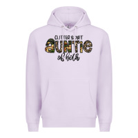 Lilac auntie Premium Hoodie - CowhideDigitalArt