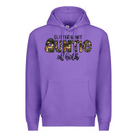 Purple auntie Premium Hoodie - CowhideDigitalArt