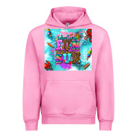 Fuchsia Pink summer break and school Urban Hoodie - AdoDesignShop