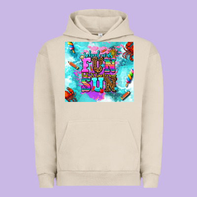 Summer Break And School Urban Hoodie Designed By Adodesignshop