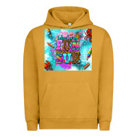 Pigment Peanut Butter summer break and school Urban Hoodie - AdoDesignShop