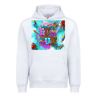 White summer break and school Urban Hoodie - AdoDesignShop