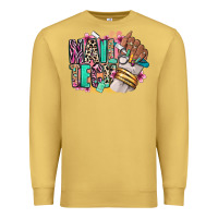 Antique Gold Nail Tech afro nail art Premium Sweatshirt - RanaPortraitStore