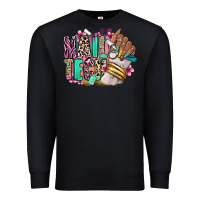 Black Nail Tech afro nail art Premium Sweatshirt - RanaPortraitStore