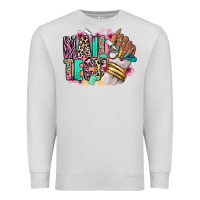 Dove Grey Nail Tech afro nail art Premium Sweatshirt - RanaPortraitStore