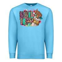 Ocean Blue Nail Tech afro nail art Premium Sweatshirt - RanaPortraitStore