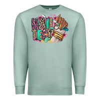 Seafoam Nail Tech afro nail art Premium Sweatshirt - RanaPortraitStore
