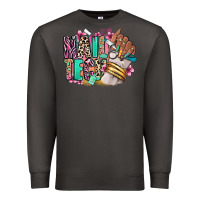 Smoke Nail Tech afro nail art Premium Sweatshirt - RanaPortraitStore