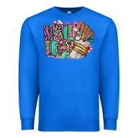 True Royal Nail Tech afro nail art Premium Sweatshirt - RanaPortraitStore