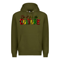 Army Green do it for the culture juneteenth Premium Hoodie - HRA Design Shop