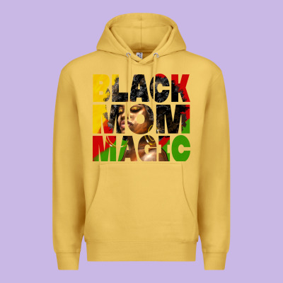 Black Mom Magic Juneteenth Premium Hoodie Designed By Hra Design Shop