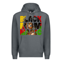 Rock black mom magic juneteenth Premium Hoodie - HRA Design Shop