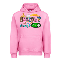 Fuchsia Pink holiday mode on Urban Hoodie - AdoDesignShop