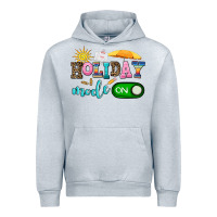Heather Grey holiday mode on Urban Hoodie - AdoDesignShop